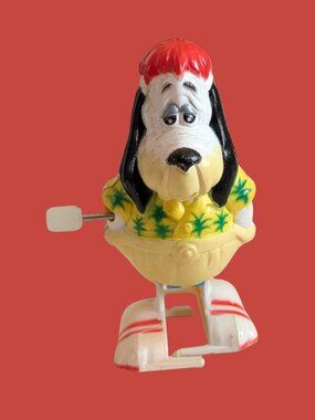 10/$25 Woolworth1989 Droopy Dog Hanna-Barbera Wind-up Walking Figure